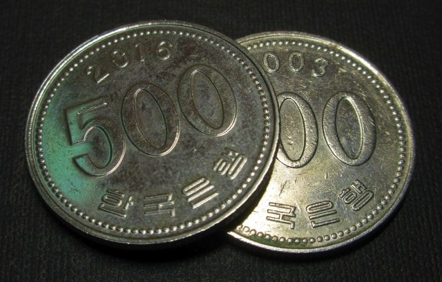 500ウォン硬貨